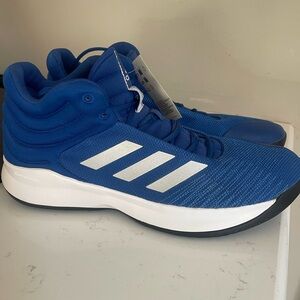 adidas Pro Spark 2018 'Blue White'